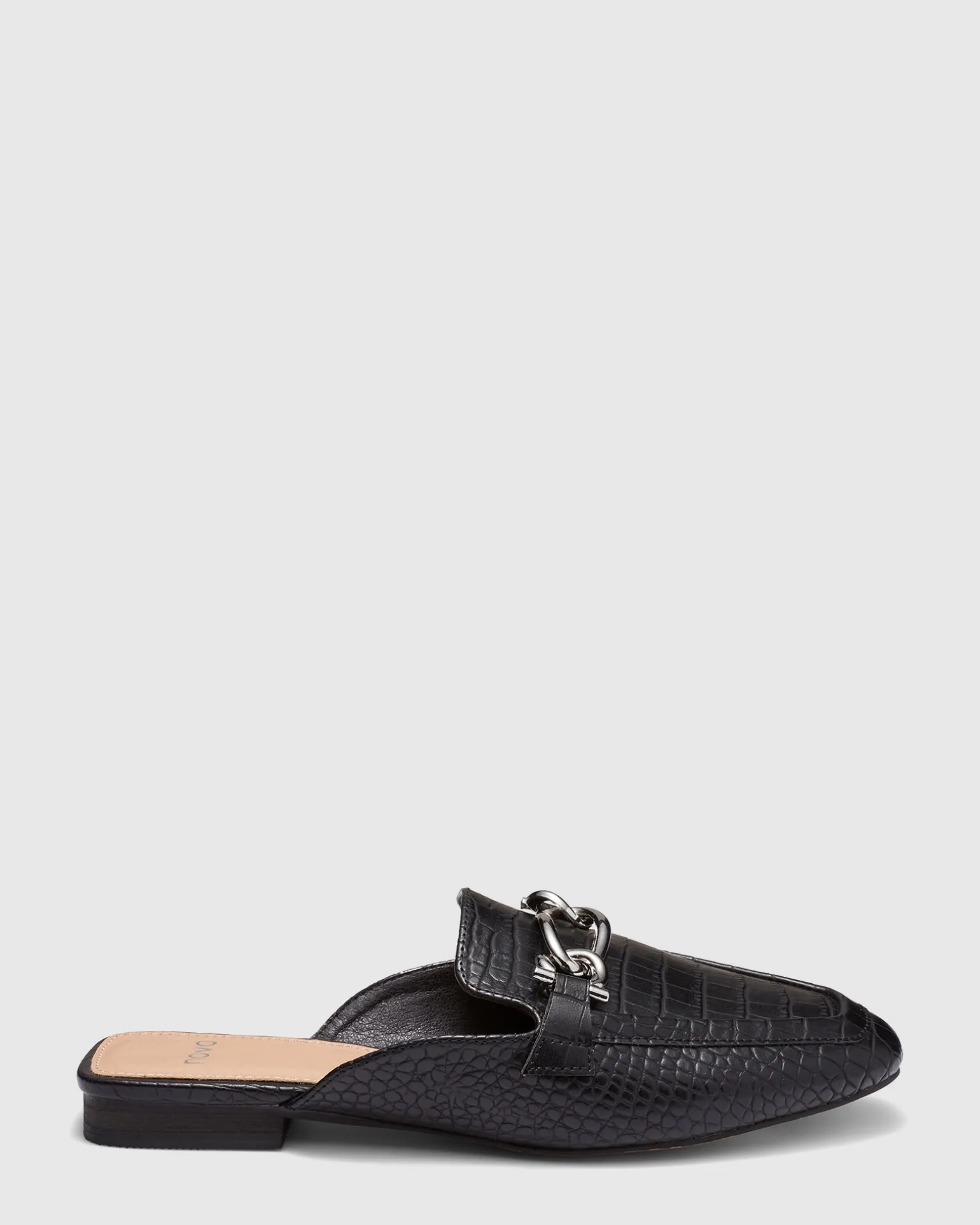 CARLETTA Black Croc