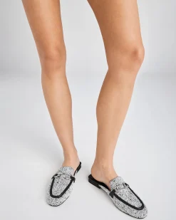 CARLETTA BLACK TWEED Ballet Flats
