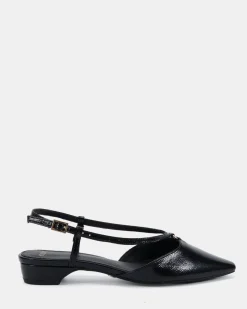 CARLISTA BLACK CRINKLE PATENT Smart Casual