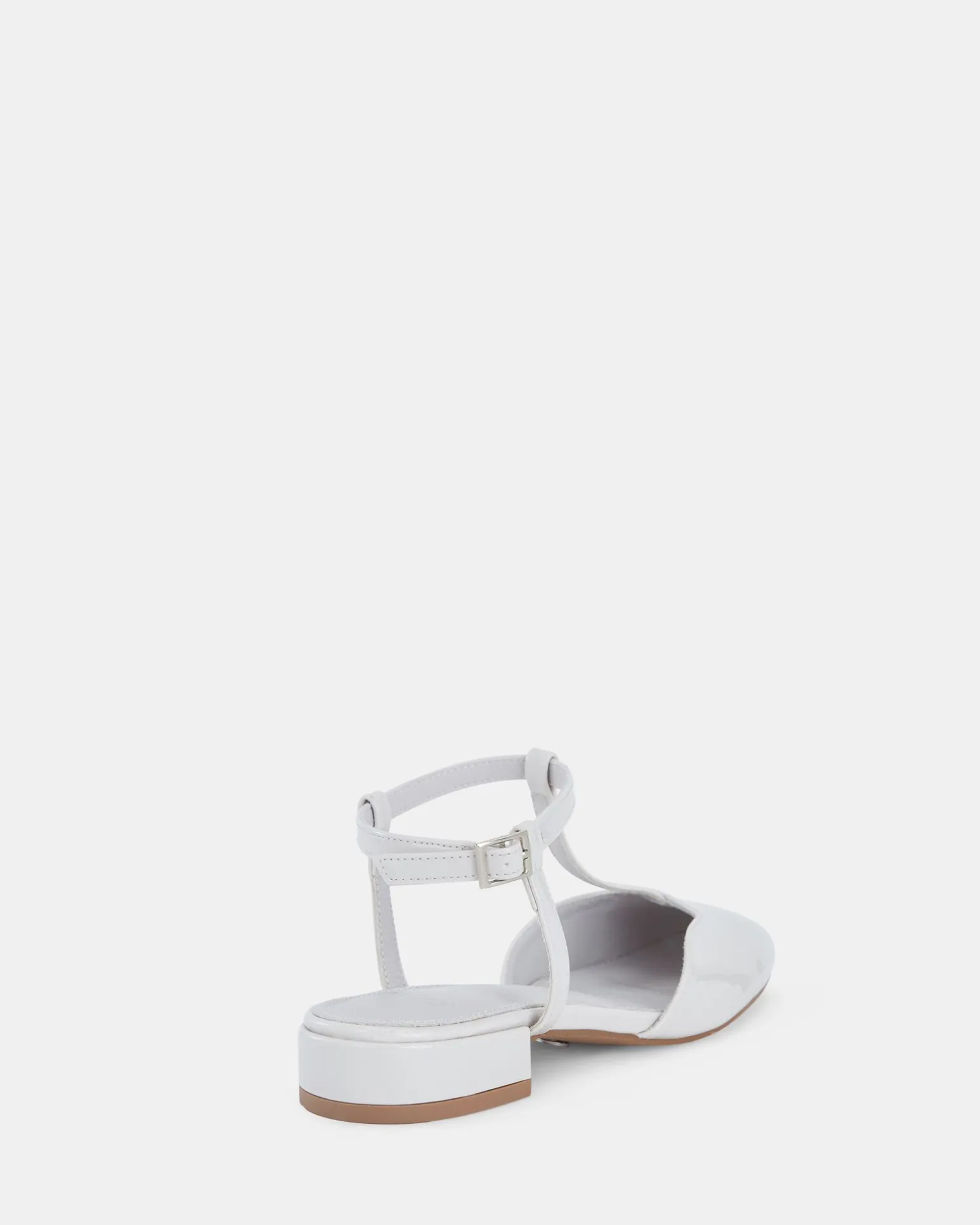 CASERTA CREAM PATENT Ballet Flats