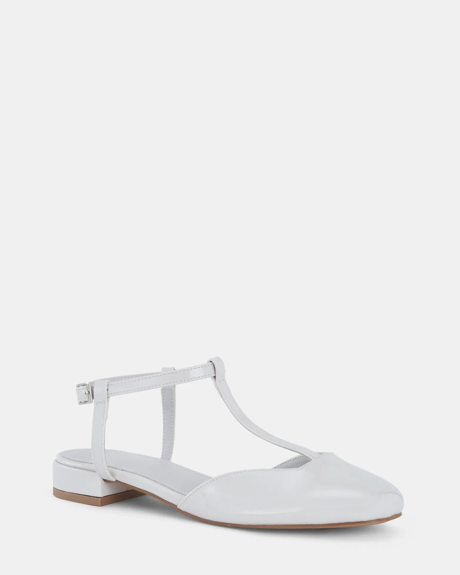 CASERTA CREAM PATENT Ballet Flats