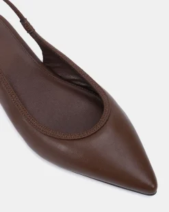 CASSEY MILK CHOCOLATE Ballet Flats