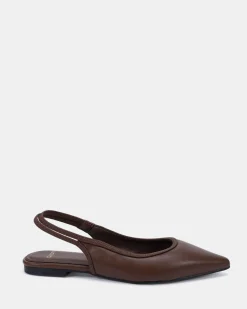 CASSEY MILK CHOCOLATE Ballet Flats