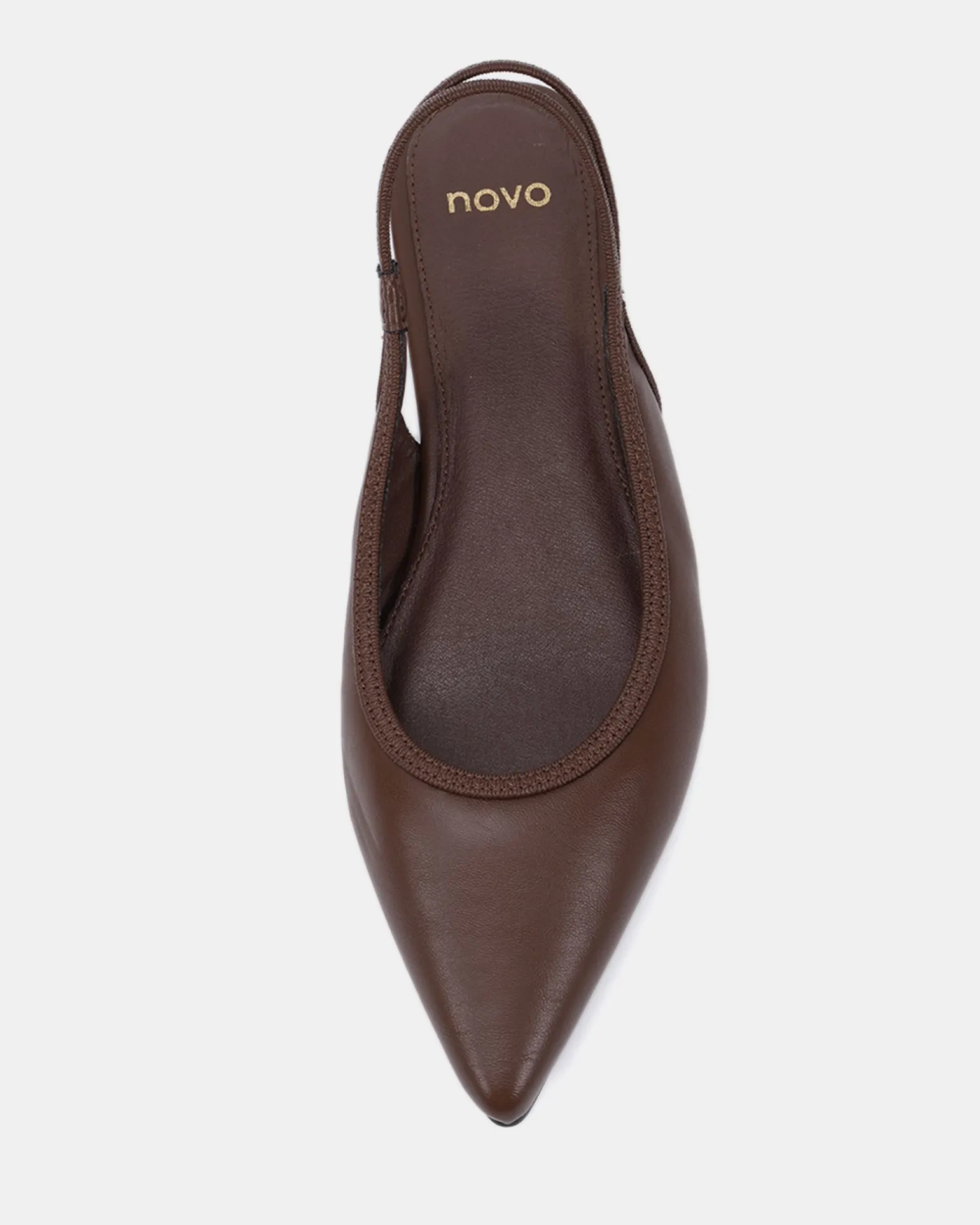 CASSEY MILK CHOCOLATE Ballet Flats