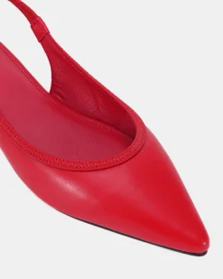 CASSEY RED Ballet Flats