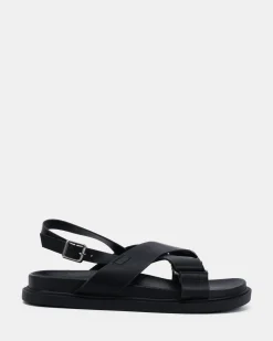 CATLYN RIVERS BLACK Strappy Sandals