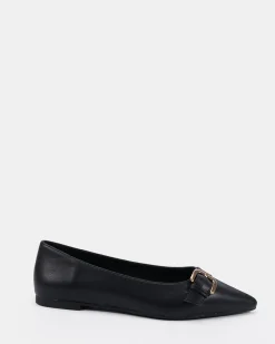 CATTY BLACK Ballet Flats