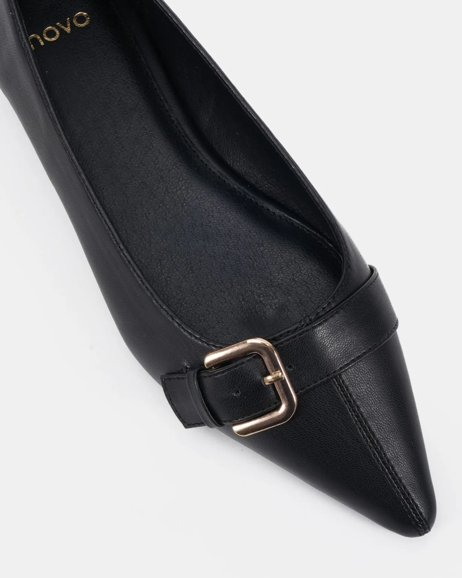 CATTY BLACK Ballet Flats