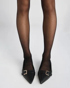 CATTY BLACK Ballet Flats