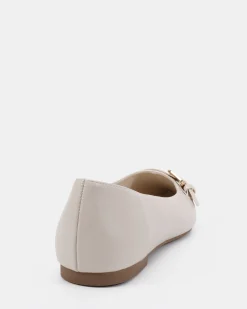 CATTY CREAM Ballet Flats