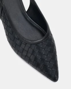 CELLAR BLACK Ballet Flats