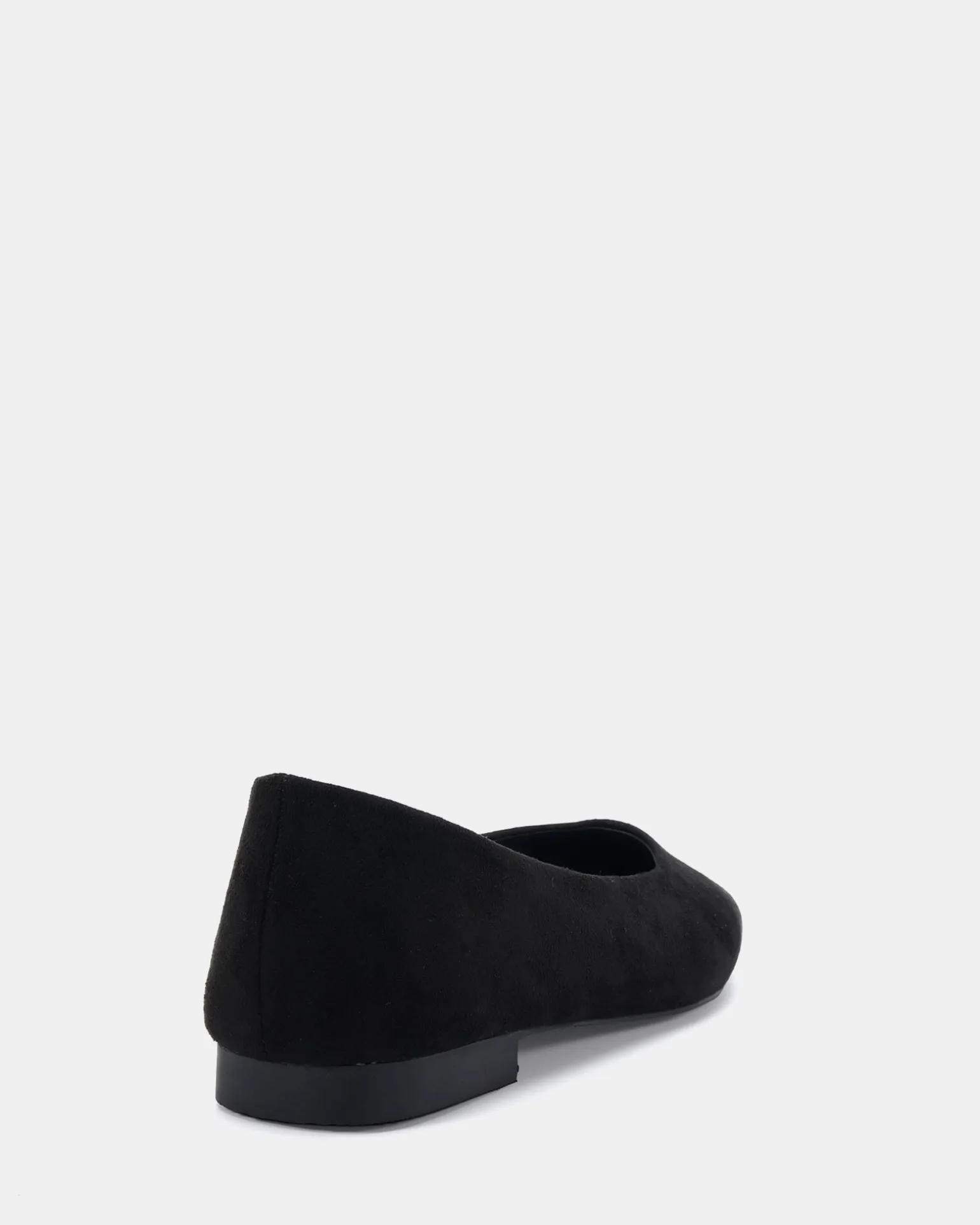 CENT Black Suede Ballet Flats
