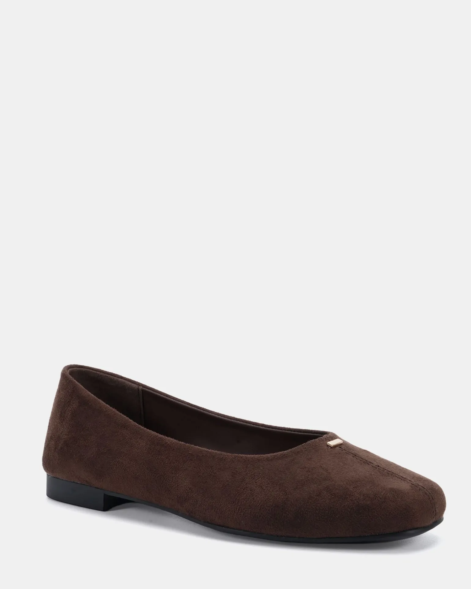 CENT ESPRESSO SUEDE Ballet Flats