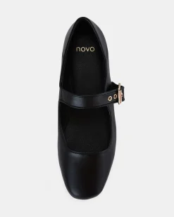 CESENA BLACK Ballet Flats
