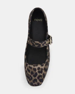 CESENA Leopard Ballet Flats