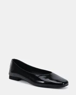 CHESTER BLACK CRINKLE PATENT Smart Casual