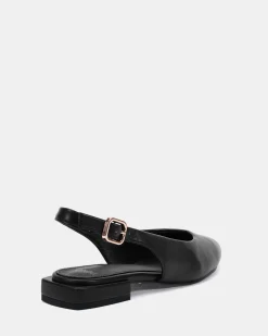 CHEYENNE BLACK Ballet Flats