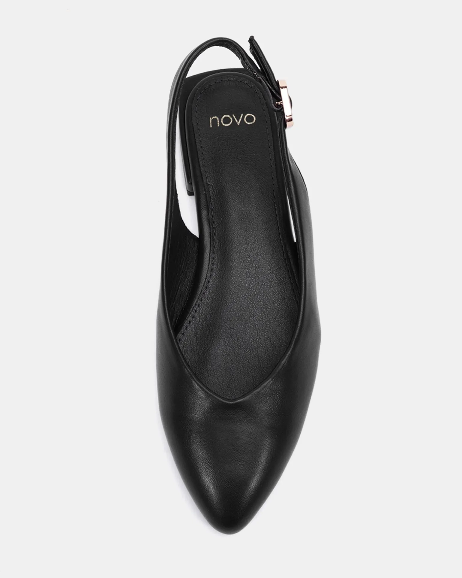 CHEYENNE BLACK Ballet Flats