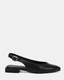 CHEYENNE BLACK Ballet Flats