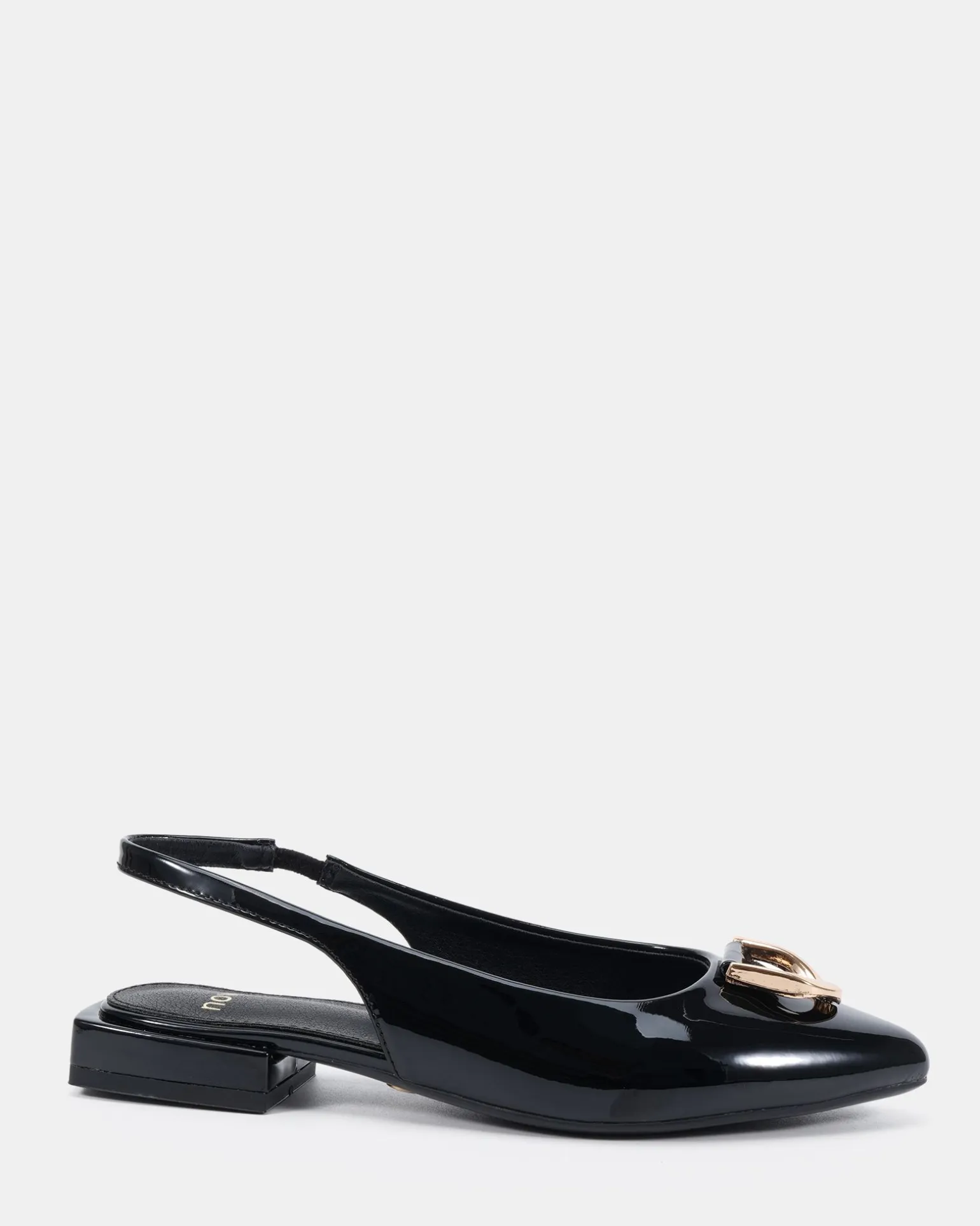 CHILLY Black Patent Ballet Flats