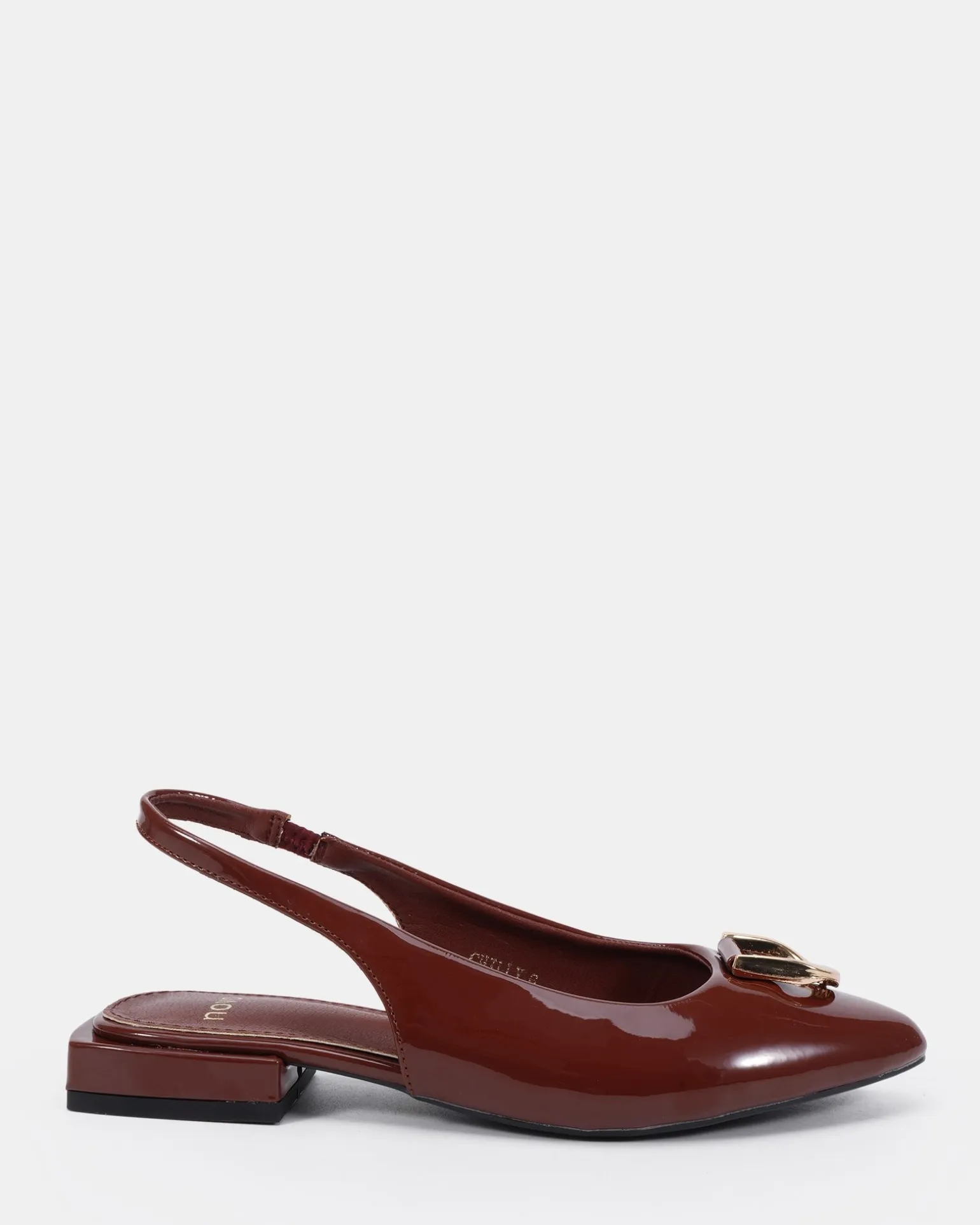 CHILLY PLUM PATENT Ballet Flats