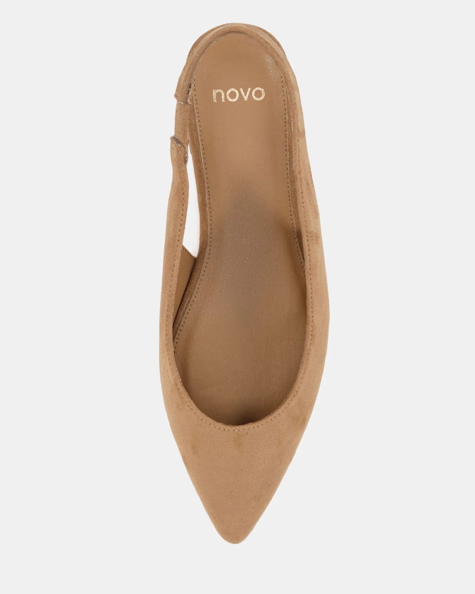 CHIP BISCOFF SUEDE Ballet Flats