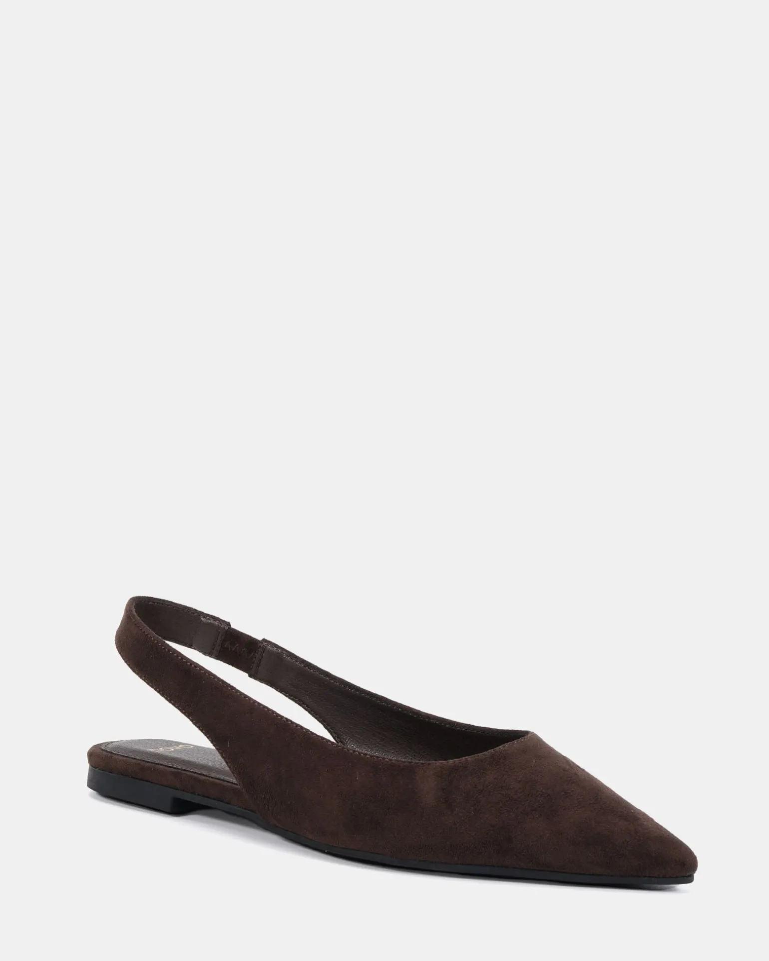 CHIP ESPRESSO SUEDE Ballet Flats