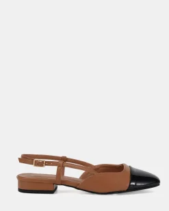 CHRISSIE BROWN SUGAR Ballet Flats