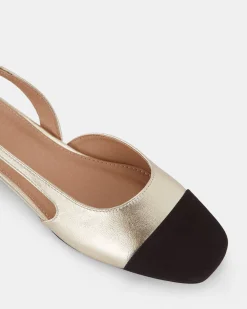 CLASSIC GOLD Ballet Flats