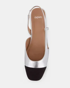 CLASSIC SILVER Ballet Flats