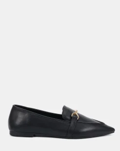 CLEVE Black Smooth Ballet Flats