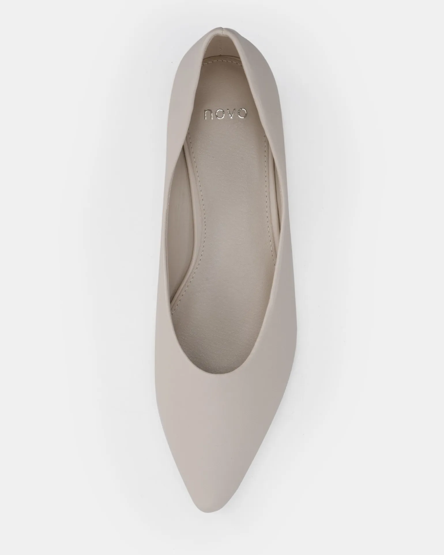 CLEVER CREAM Ballet Flats