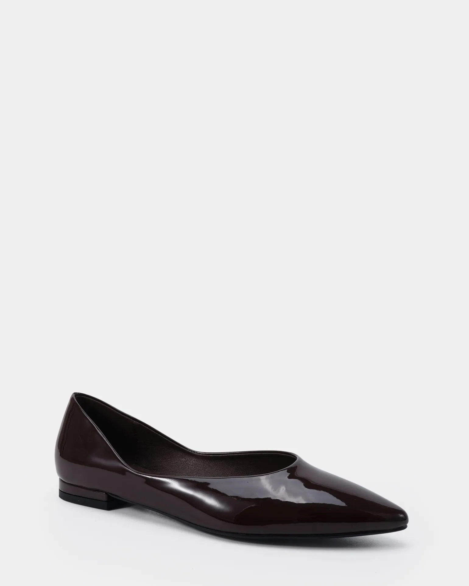 CLEVER ESPRESSO PATENT Ballet Flats