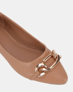 CLOVA CAMEL Ballet Flats