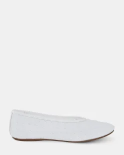 CODA WHITE Ballet Flats