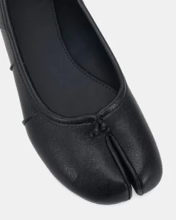 CONCRETE BLACK Ballet Flats