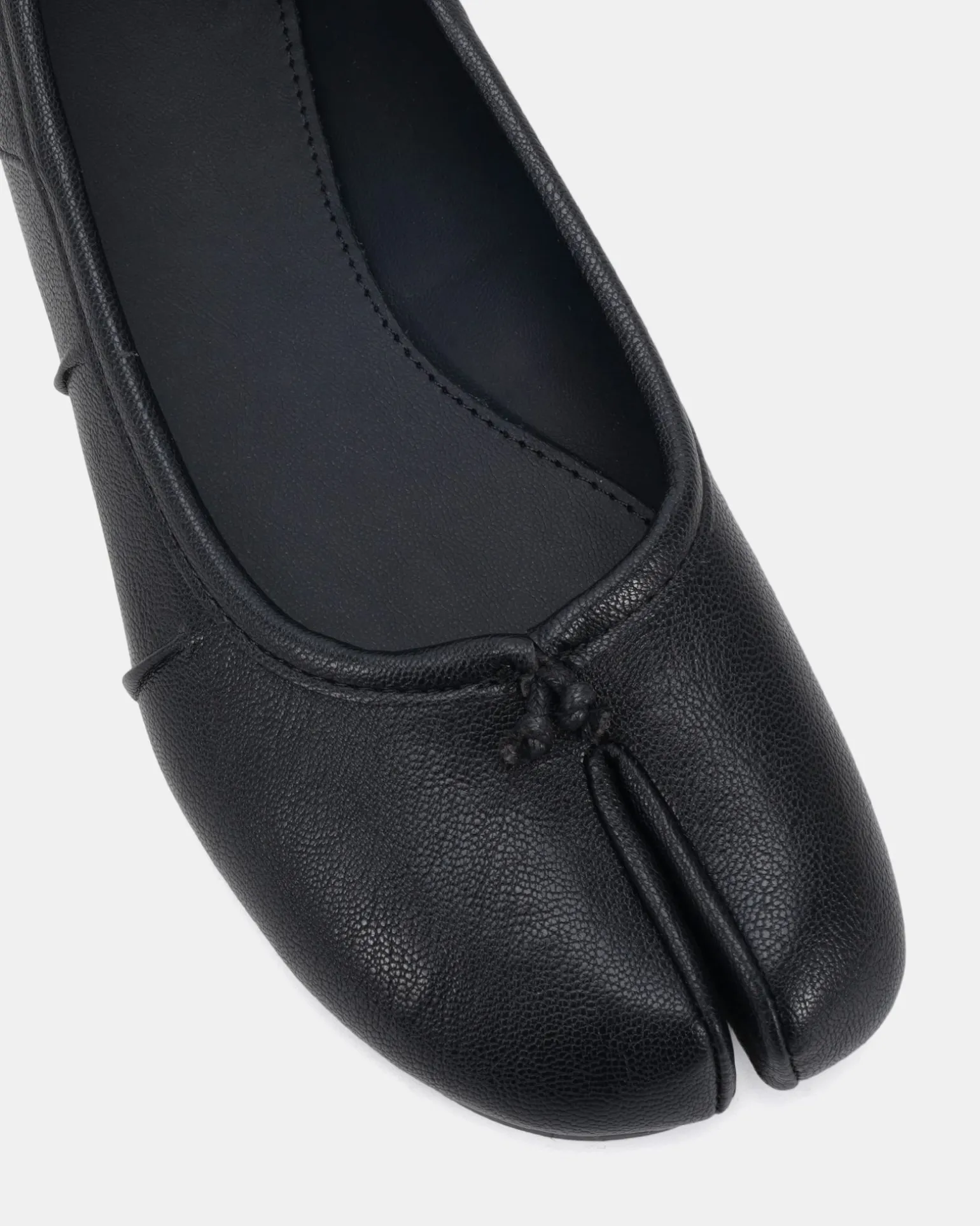CONCRETE BLACK Ballet Flats