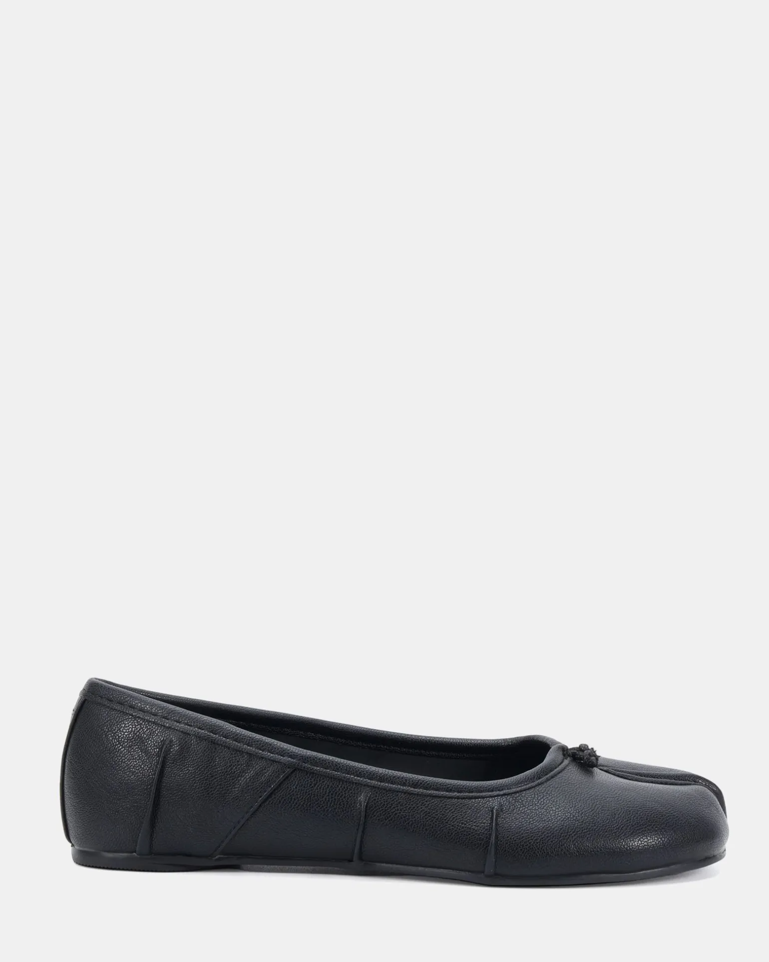 CONCRETE BLACK Ballet Flats