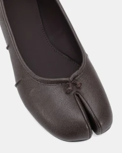 CONCRETE ESPRESSO Ballet Flats