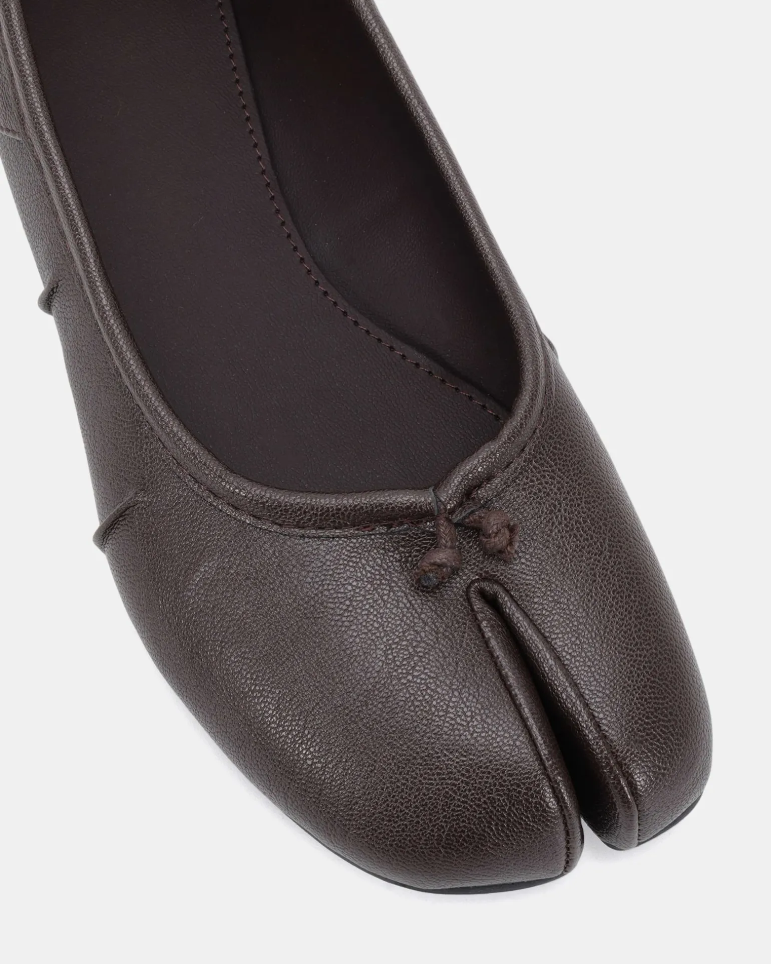 CONCRETE ESPRESSO Ballet Flats