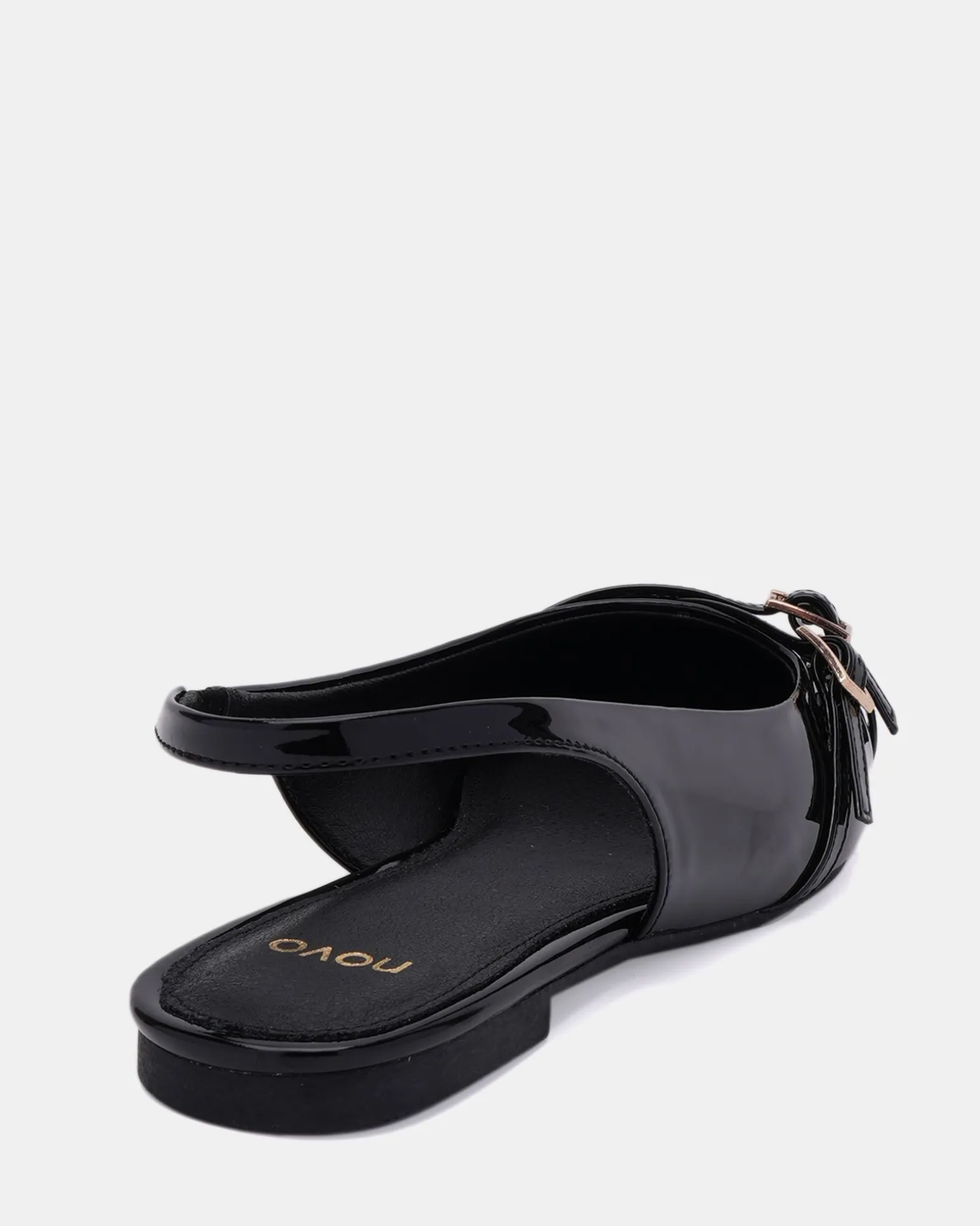 CORDOVA Black Patent Ballet Flats
