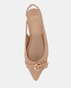 CROSBY CAMEL Ballet Flats