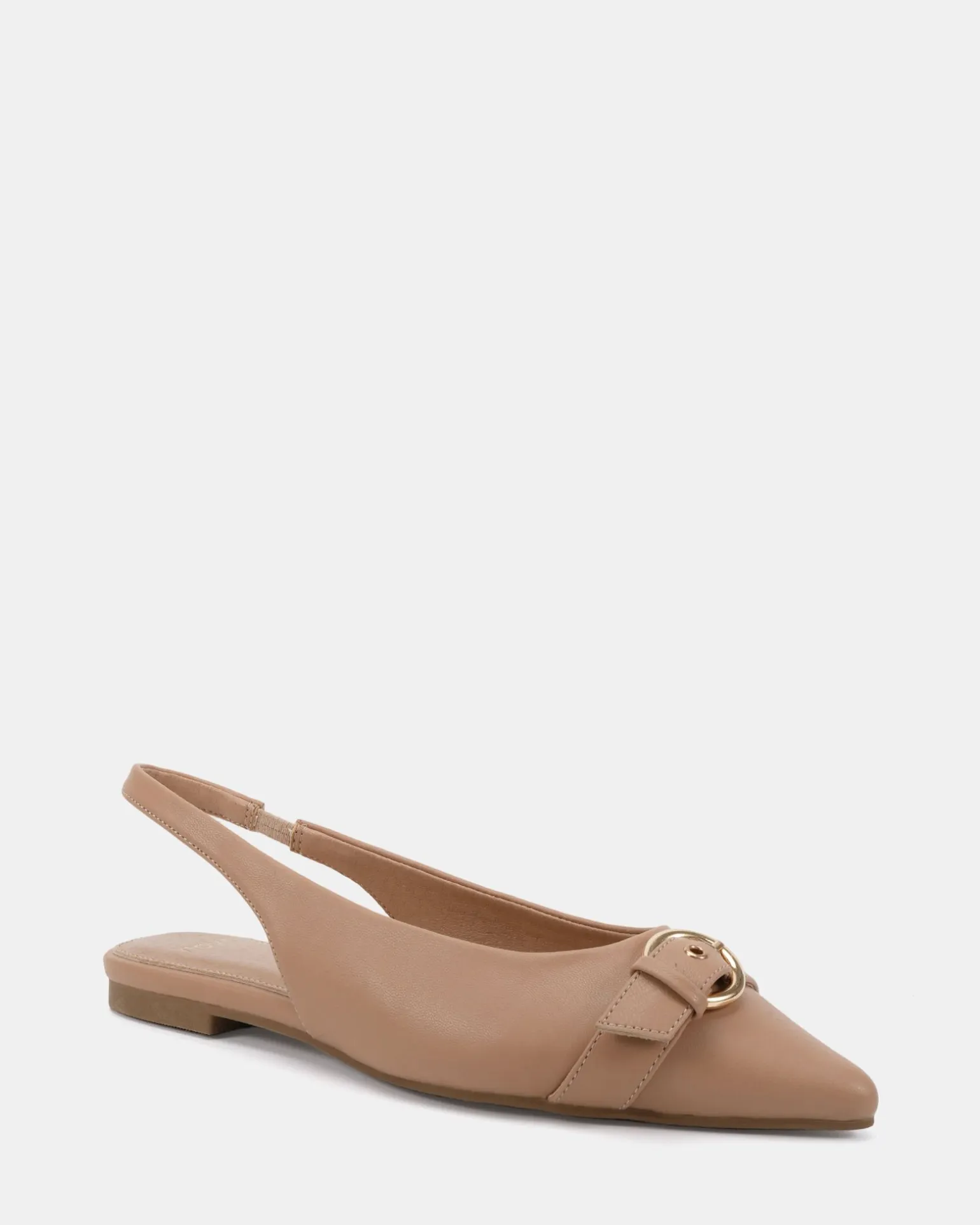 CROSBY CAMEL Ballet Flats