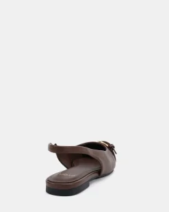 CROSBY MILK CHOCOLATE Ballet Flats