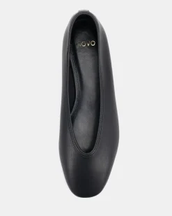 CUBIC BLACK Ballet Flats