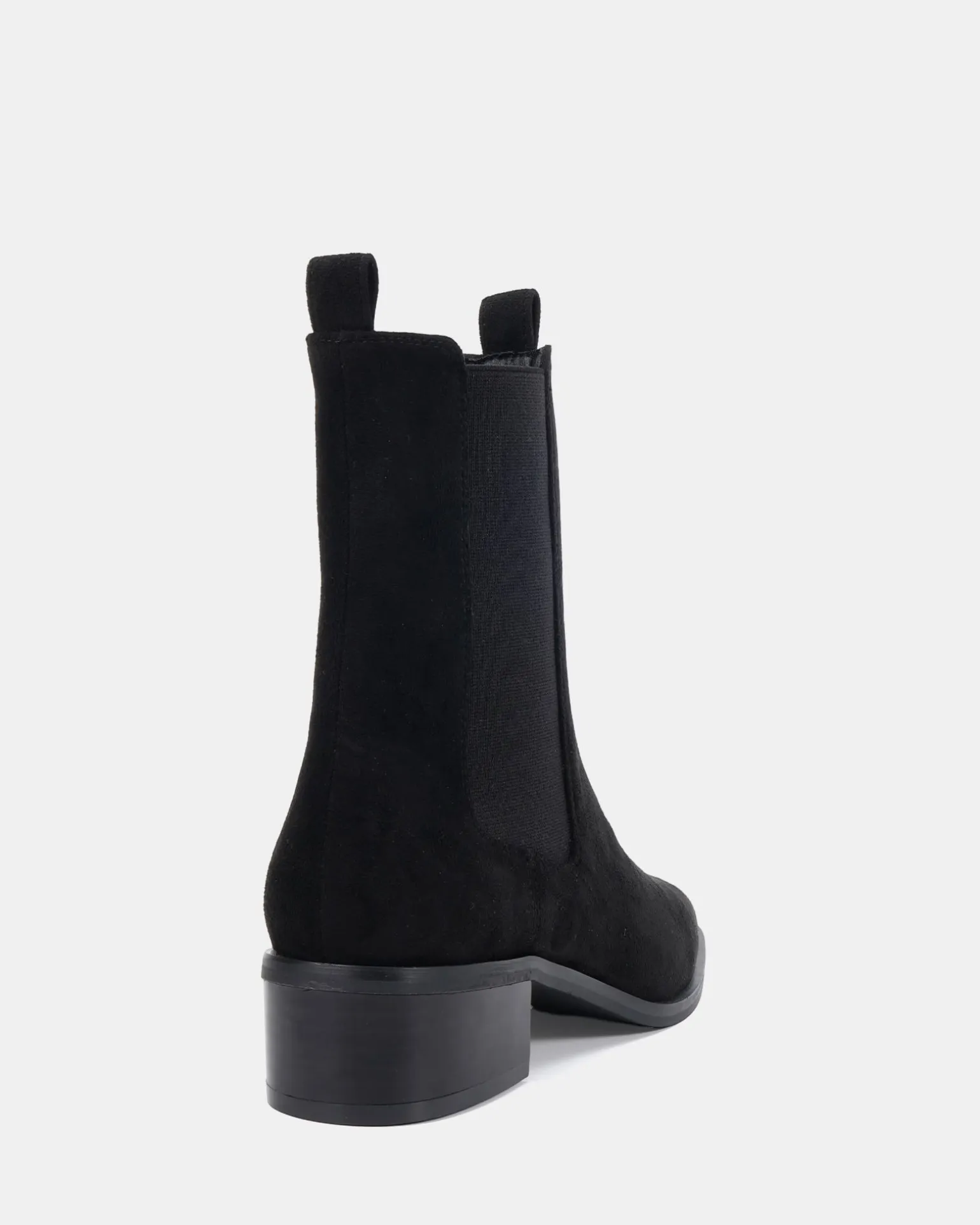 DALTA Black Suede Ankle Boots