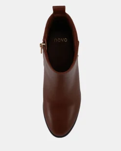 DAMATO BROWN Ankle Boots
