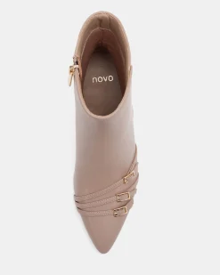DANATHI TAUPE Ankle Boots