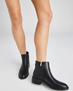 DARCEL BLACK Heeled Boots