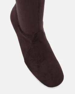 DASHIELL ESPRESSO SUEDE Long Boots